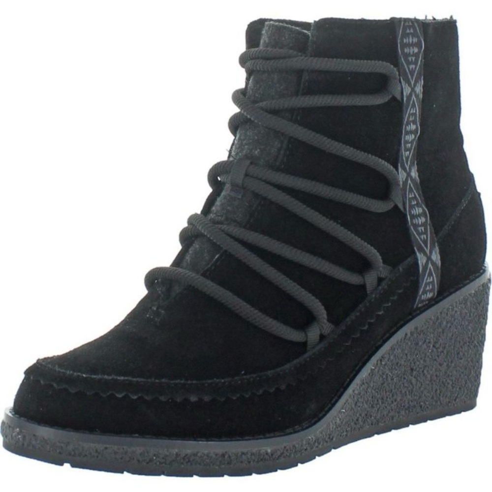 Pendleton Islegate Lace-Up Wedge Bootie Boots Siz… - image 1
